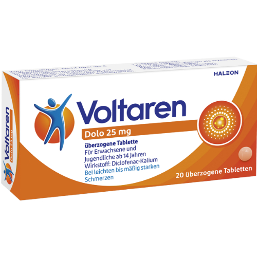 Voltaren Dolo 25 mg Filmtabletten